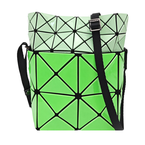 Special Material Bucket Bag Green