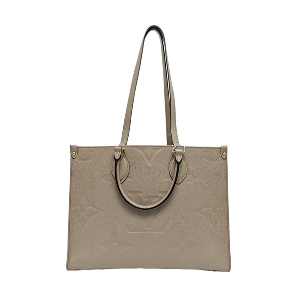 ONTHEGO MM Monogram Calfskin Gray