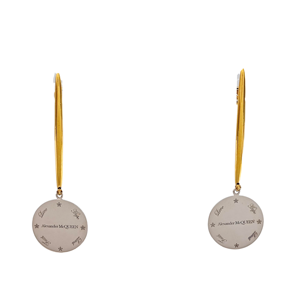 Metal Gold Earrings