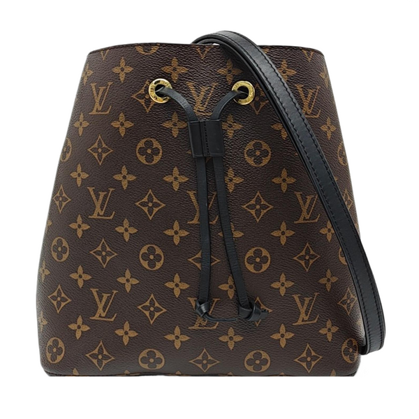NÉONOÉ MM Monogram Coated Canvas Brown