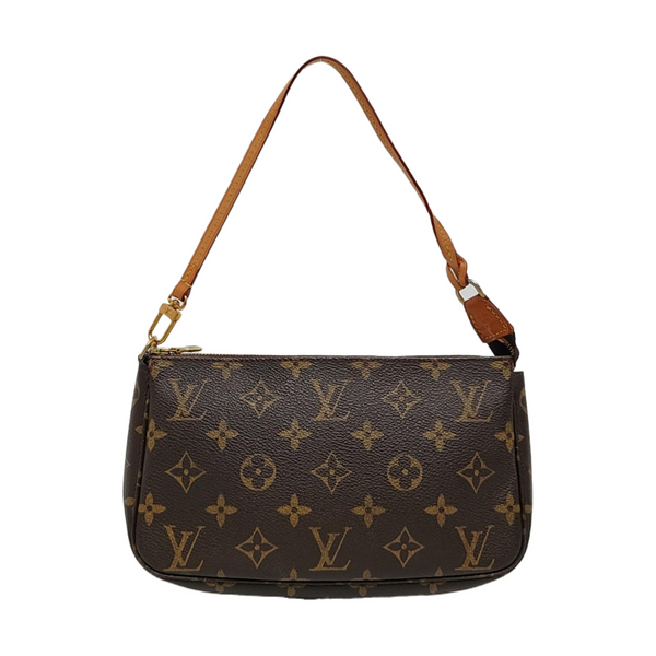 ACCESSOIRES Monogram Coated Canvas Brown