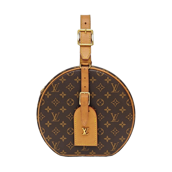 BOITE CHAPEAU PM Monogram Coated Canvas Brown