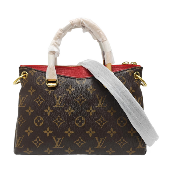 PALLAS BB Monogram Coated Canvas Brown