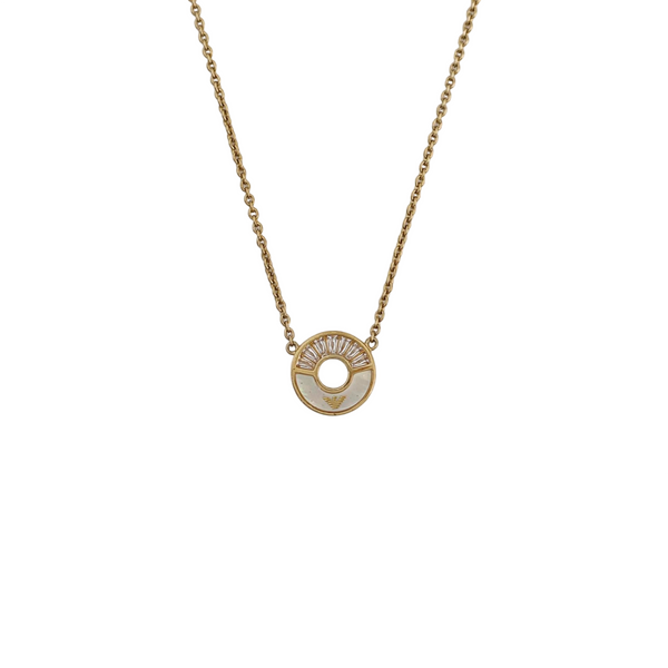 925 Sterling Silver Gold Necklace