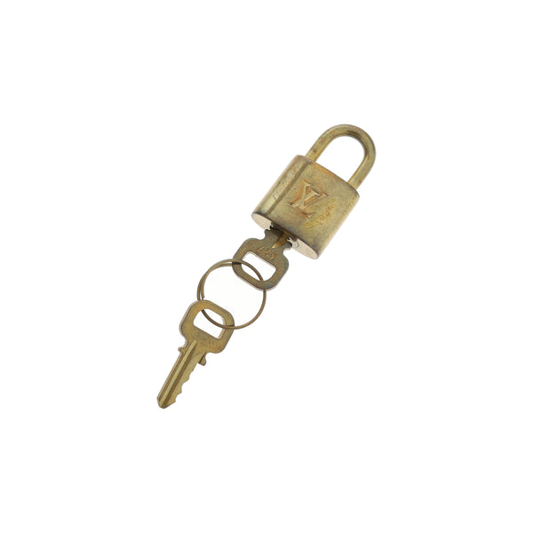 Gold Metal Bag Charm