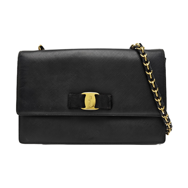 Ginny Calfskin Black