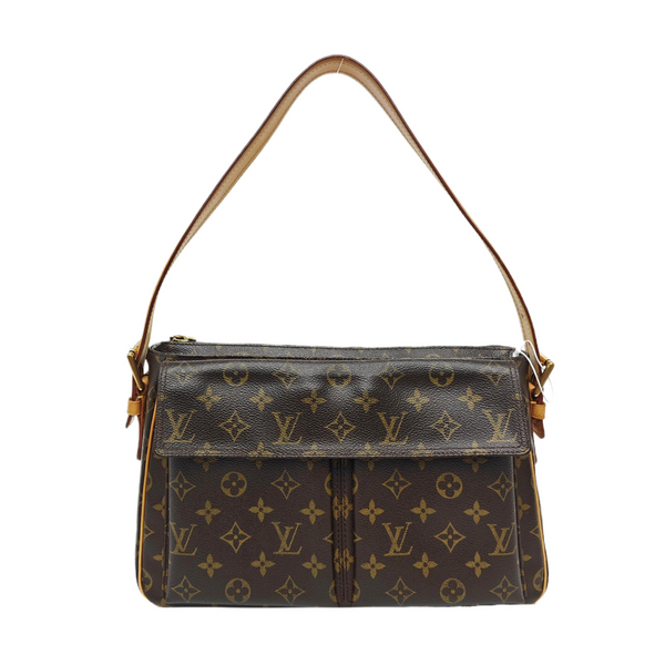 VIVA CITE Monogram Coated Canvas Brown