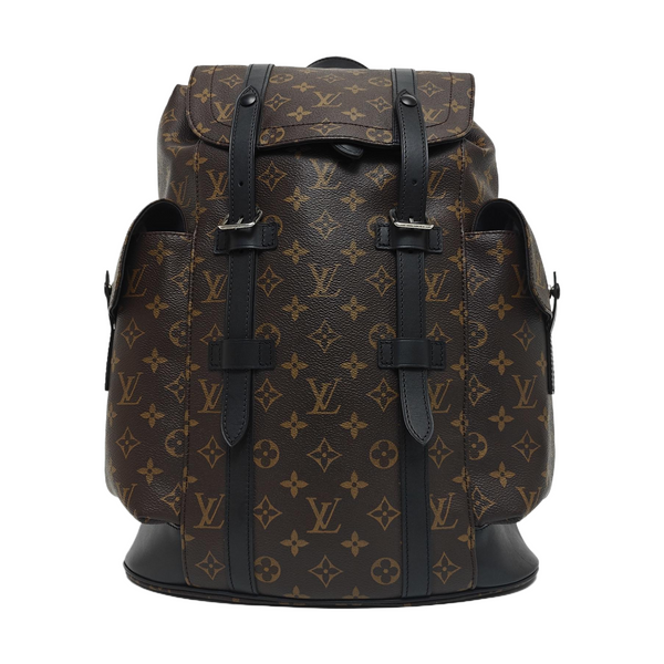 CHRISTOPHER MM Monogram Coated Canvas Brown