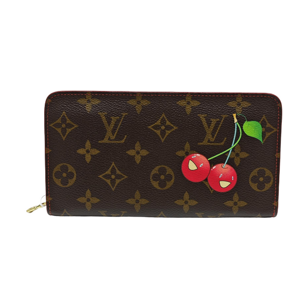 ZIPPY Monogram Coated Canvas Brown Wallet