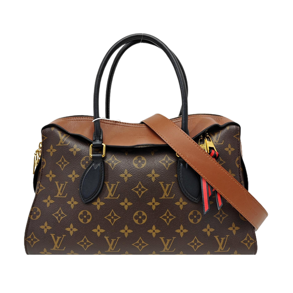TUILERIES Monogram Coated Canvas Brown