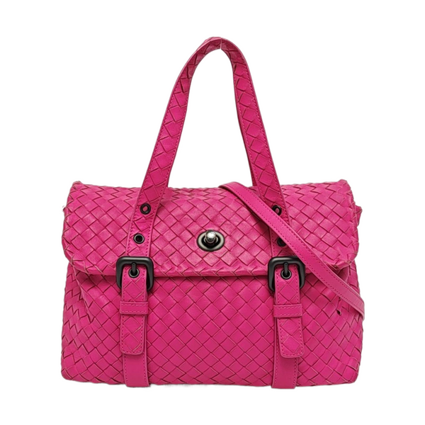 Calfskin Shoulder Bag Red