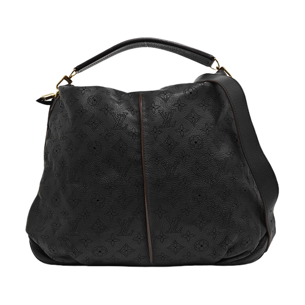 SELENE Monogram Calfskin Black