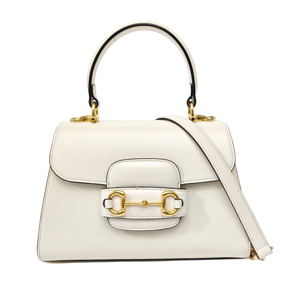 Horsebit 1955 Small Calfskin White