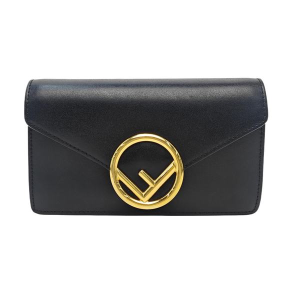 Calfskin Belt Bag Black