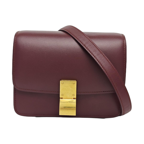 CLASSIC BOX Mini Calfskin Red