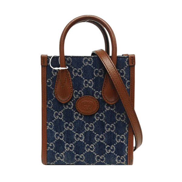 Retro Mini Monogram Denim Blue
