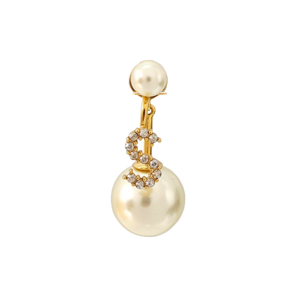 My Abcdior Tribale Metal White Stud Earrings