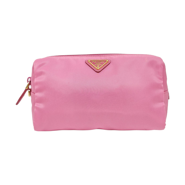 Nylon Clutch Pink