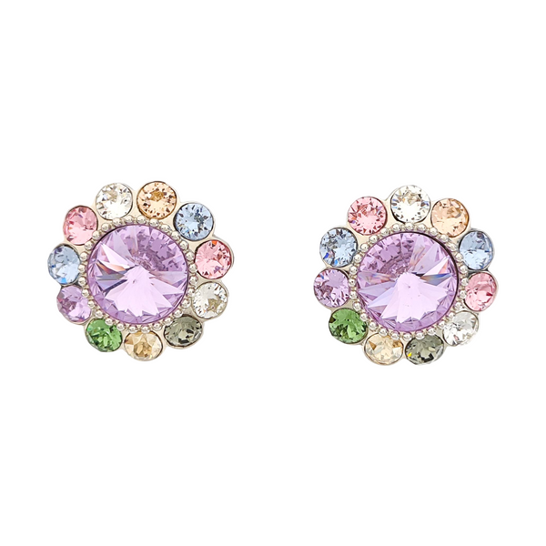 Metal Silver Clip On Earrings