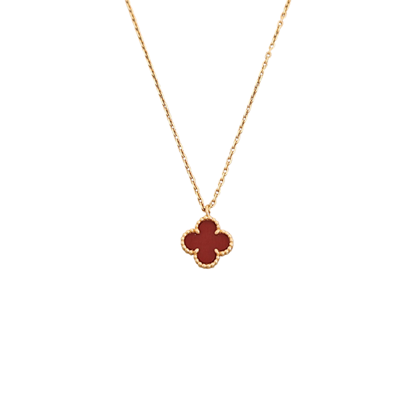 Sweet Alhambra 18k Rose Gold Necklace