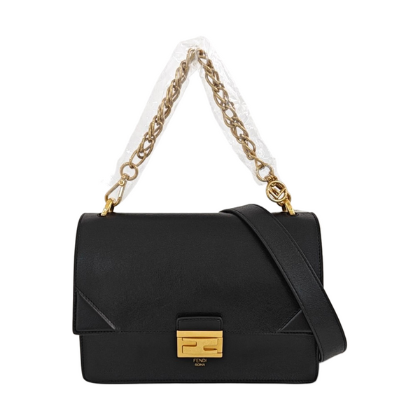 Kan U Small Calfskin Black