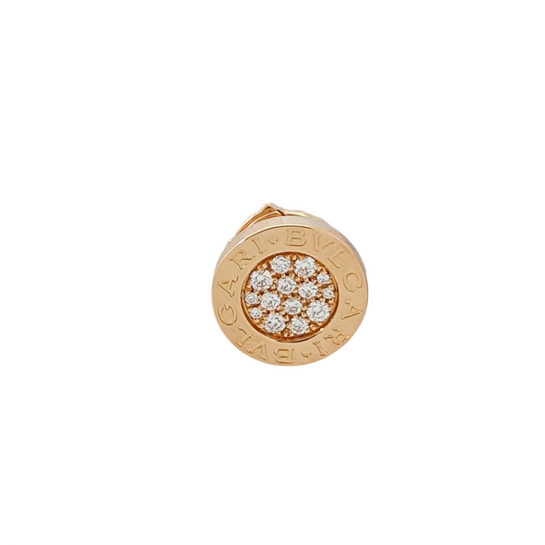 BVLGARI BVLGARI 18k Rose Gold Stud Earrings