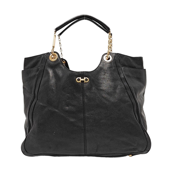 Betulla Large Calfskin Black