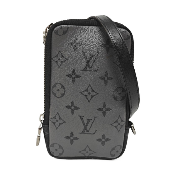 DOUBLE Monogram Coated Canvas Gray