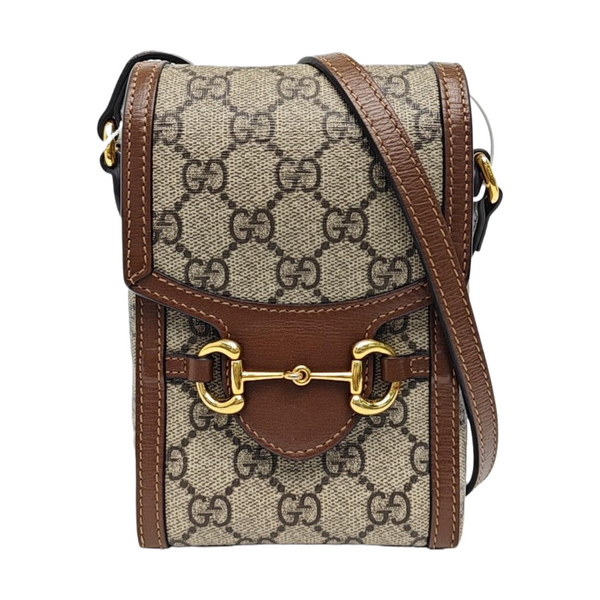 Horsebit 1955 Mini Coated Canvas Beige