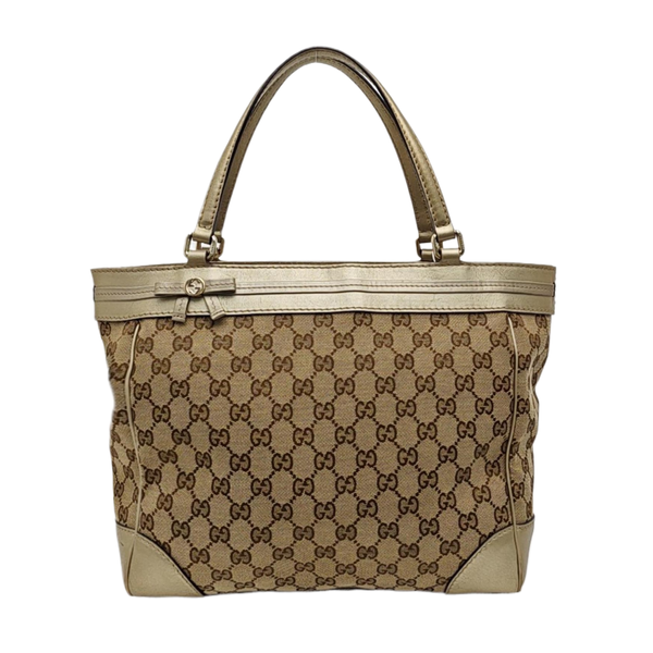 Mayfair Monogram Canvas Beige
