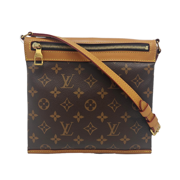 SAUMUR PM Monogram Coated Canvas Brown