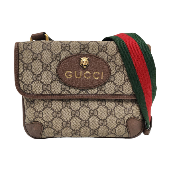 Neo Vintage Small Monogram Coated Canvas Beige