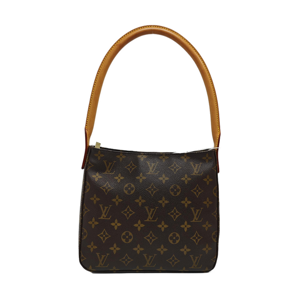 LOOPING MM Monogram Coated Canvas Brown