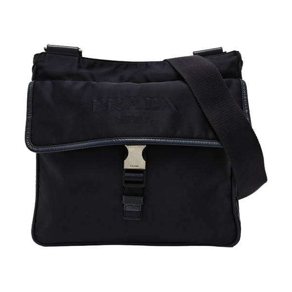 Vela Messenger Bag Nylon Blue