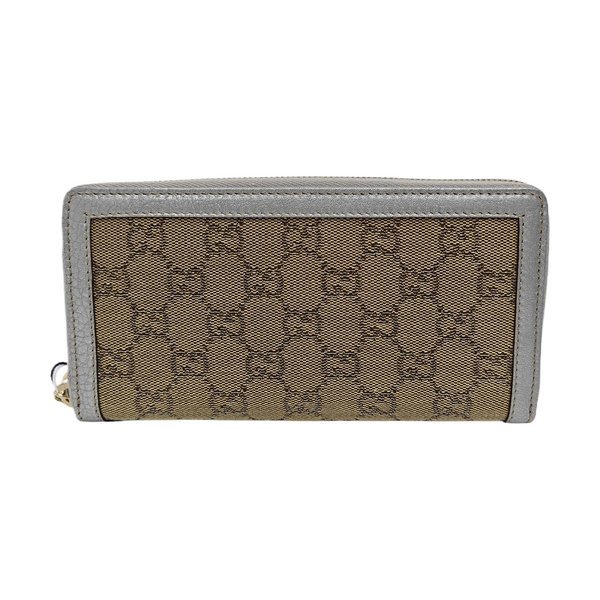 Billetera de lona Monogram Bamboo 1947 beige