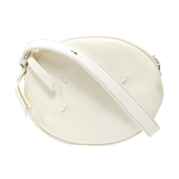 Lambskin Crossbody Bag White