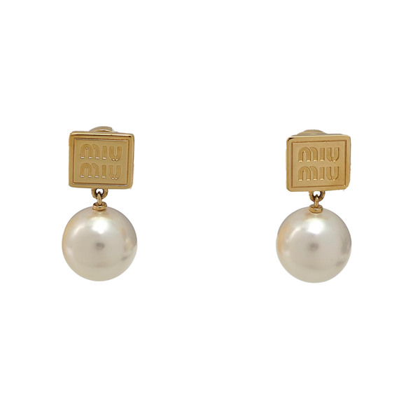 Metal Gold Stud Earrings