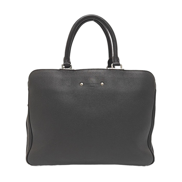 Calfskin Top Handle Bag Gray