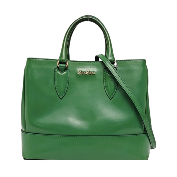 Calfskin Shoulder Bag Green