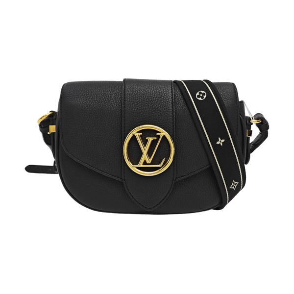 PONT 9 MM Calfskin Black