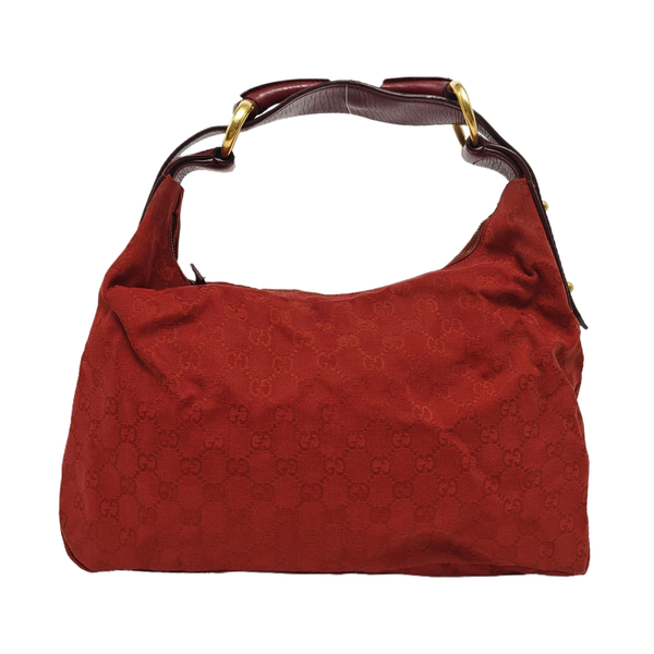 Monogram Canvas Top Handle Bag Red
