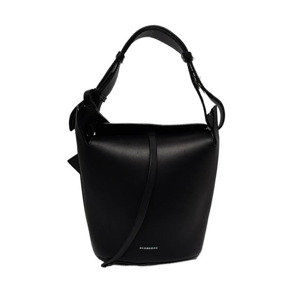 The Bucket Calfskin Black