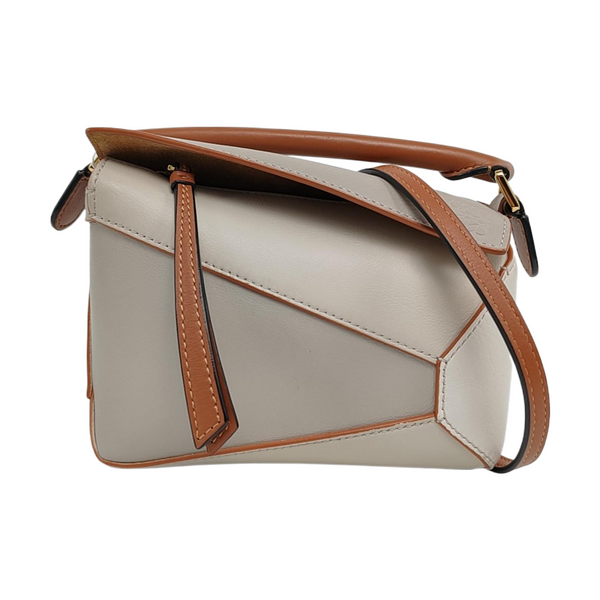 Puzzle Mini Calfskin Multicolor