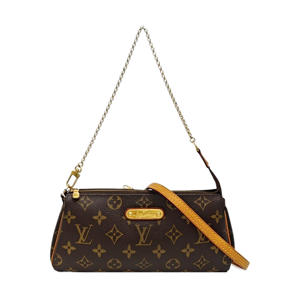 EVA Monogram Coated Canvas Brown