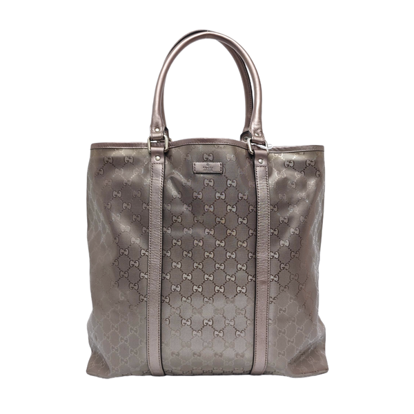 Monogram Coated Canvas Tote Bag Pink