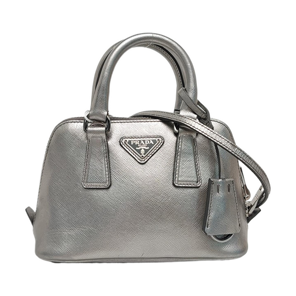 Promenade Mini Calfskin Silver