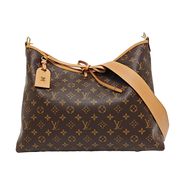 CARRYALL MM Monogram Coated Canvas Brown