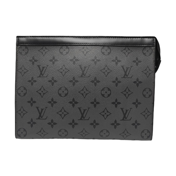 Pochette Voyag MM Monogram Coated Canvas Gray
