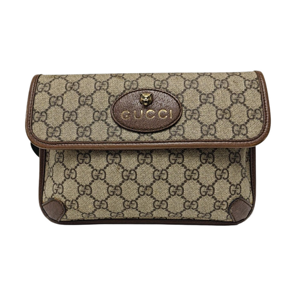 Neo Vintage Monogram Coated Canvas Beige