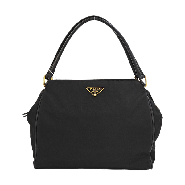 Nylon Tote Bag Black
